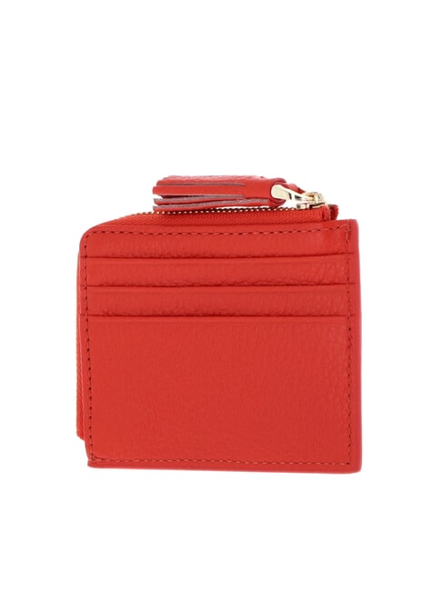 TASSEL Kartenetui mit Rei&szlig;verschluss aus geh&auml;mmertem Leder Gazpacho - Brieftaschen Damen