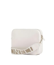 COCCINELLE TEBE Kleine Tasche aus strukturiertem Leder Wei&szlig; - Damentaschen - 2