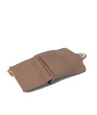 COCCINELLE BEAT SOFT Mittelgro&szlig;e Brieftasche aus geh&auml;mmertem Leder warmes Taupe - Brieftaschen Damen - 2