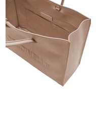 COCCINELLE MYRTHA MAXI LOG Einkaufstasche aus geh&auml;mmertem Leder Rosetten - Damentaschen - 5