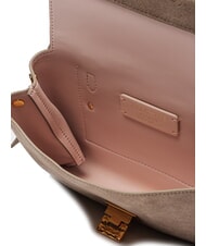COCCINELLE ARLETTIS SUEDE DROPLET Mini-Ledertasche mit Schulterriemen warmes Taupe - Damentaschen - 5
