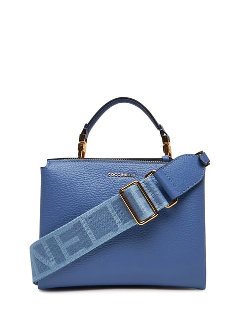 ARLETTIS Signature Mini-Handtasche mit Schultergurt Blau - Damentaschen