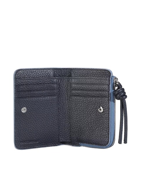 MYRTHA MAXI LOG Mittelgro&szlig;e Lederbrieftasche mit Rundum-Rei&szlig;verschluss moosgr&uuml;n / litschi - Brieftaschen Damen