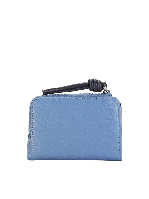 MYRTHA MAXI LOG Mittelgro&szlig;e Lederbrieftasche mit Rundum-Rei&szlig;verschluss moosgr&uuml;n / litschi - Brieftaschen Damen