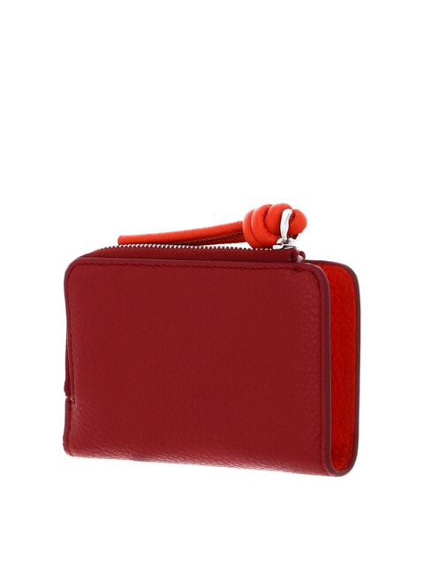 MYRTHA MAXI LOG Mittelgro&szlig;e Lederbrieftasche mit Rundum-Rei&szlig;verschluss Gras gr / Moos gr - Brieftaschen Damen