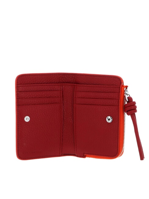 MYRTHA MAXI LOG Mittelgro&szlig;e Lederbrieftasche mit Rundum-Rei&szlig;verschluss Gazpacho/Sangri - Brieftaschen Damen