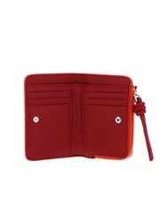 COCCINELLE MYRTHA MAXI LOG Mittelgro&szlig;e Lederbrieftasche mit Rundum-Rei&szlig;verschluss Gazpacho/Sangri - Brieftaschen Damen - 2