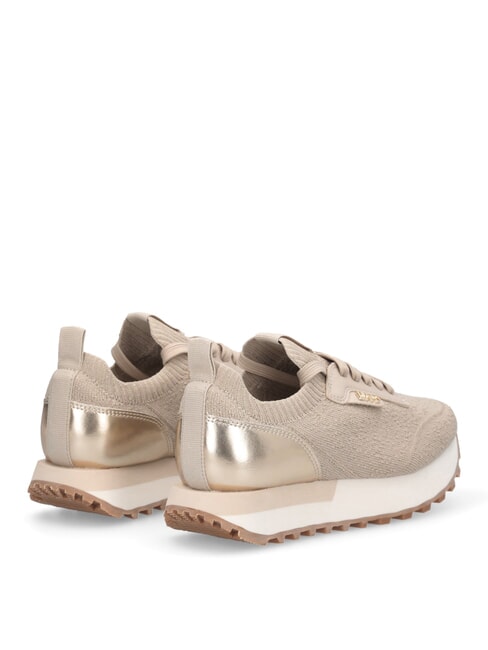 EVELYN 916 Socken-Sneakers helles Seil - Damenschuhe