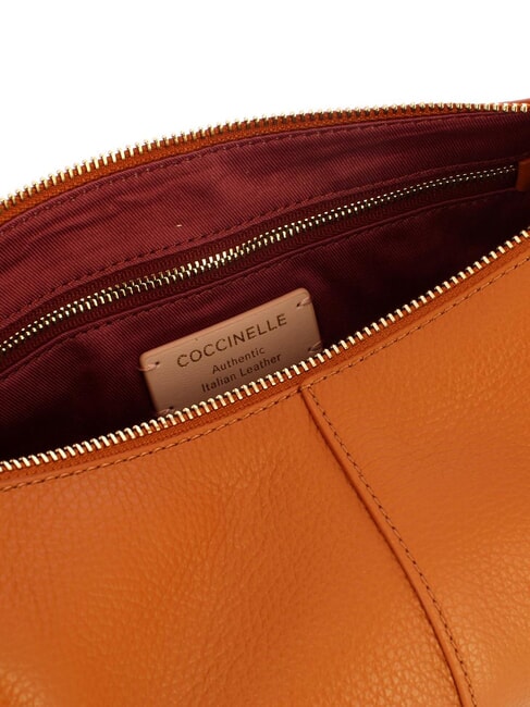 ABIGAIL Schultertasche aus geh&auml;mmertem Leder CUIR - Damentaschen