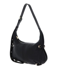 COCCINELLE ABIGAIL Schultertasche aus geh&auml;mmertem Leder - Damentaschen