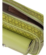 COCCINELLE BEAT COAT MONO Schultertasche mit Aufdruck kaiserliches Metall Gold - Damentaschen - 4