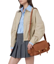 COCCINELLE CAMPUS Schultertasche aus geh&auml;mmertem Leder CUIR - Damentaschen - 4