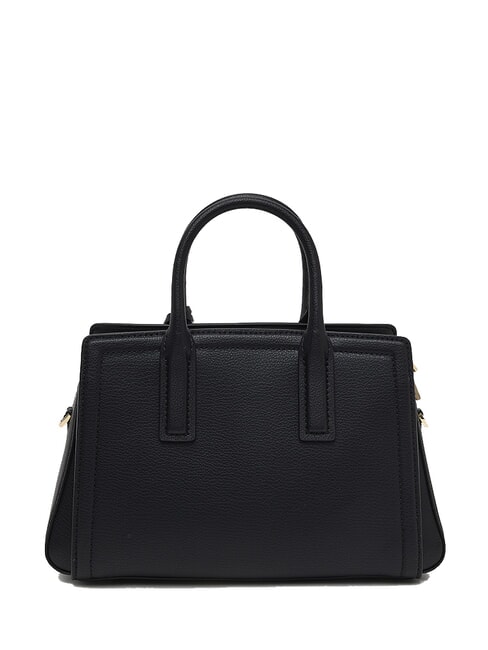 LAILA Lederhandtasche mit Schulterriemen Schwarz - Damentaschen