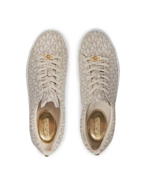 KEATON Sneaker mit Allover-Logoprint Vanille - Damenschuhe