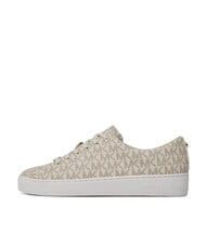 MICHAEL KORS KEATON Sneaker mit Allover-Logoprint Vanille - Damenschuhe - 5
