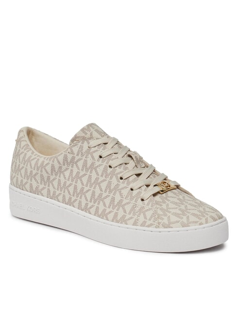 KEATON Sneaker mit Allover-Logoprint Vanille - Damenschuhe