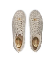 MICHAEL KORS KEATON Sneaker mit Allover-Logoprint Vanille - Damenschuhe - 4
