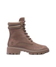 TIMBERLAND CORTINA VALLEY 6  Kampfstiefel aus Leder taupe / grau - Damenschuhe - 2