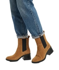 TIMBERLAND BELLEVAUX Stiefeletten mittelbraunes Wildleder - Damenschuhe - 5