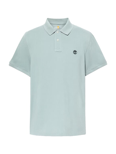 MILLERS RIVER Poloshirt aus Baumwolle Silberblau - Herren-Polo-Shirts/Herren-Polo-Shirt/Herrenpoloshirt/Herrenpoloshirts