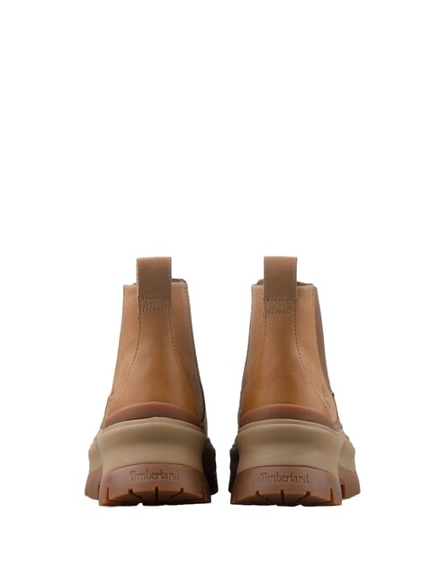 ROXIE LANE  Stiefeletten aus Leder mittelbraunes Vollnarbenleder - Damenschuhe