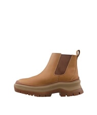 TIMBERLAND ROXIE LANE  Stiefeletten aus Leder mittelbraunes Vollnarbenleder - Damenschuhe - 3