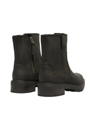 TIMBERLAND BRIMFIELD Lederstiefeletten schwarzes Vollkorn - Damenschuhe - 4