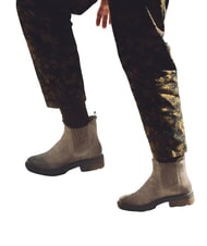 TIMBERLAND BRIMFIELD Niedrige Lederstiefeletten mittelbraunes Wildleder - Damenschuhe - 6