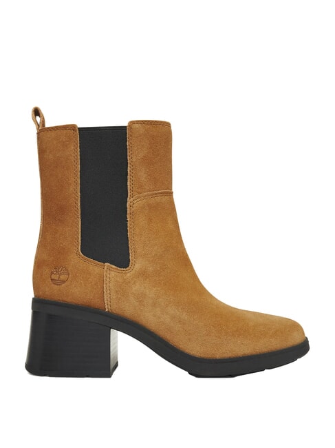 BELLEVAUX Stiefeletten mittelbraunes Wildleder - Damenschuhe