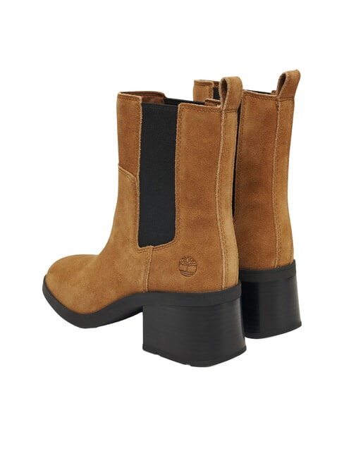 BELLEVAUX Stiefeletten mittelbraunes Wildleder - Damenschuhe