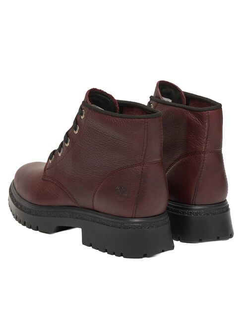 CAMBRIA VALLEY Lederamphibien Burgunderrotes Vollkorn - Damenschuhe
