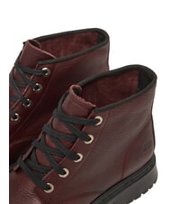 TIMBERLAND CAMBRIA VALLEY Lederamphibien Burgunderrotes Vollkorn - Damenschuhe - 4