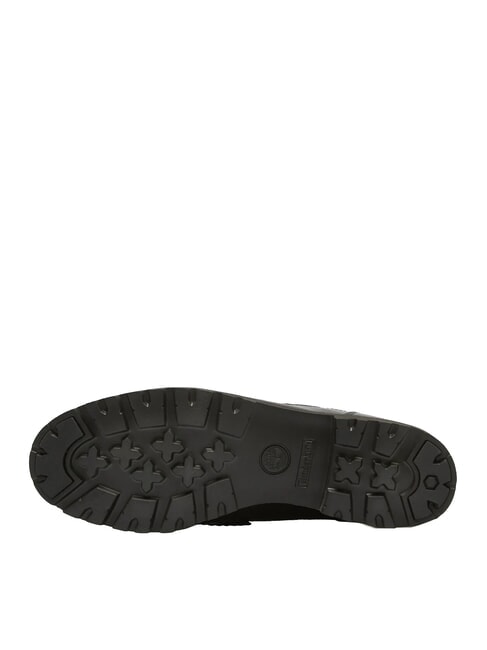 NOREEN Ledermokassins schwarzes Vollkorn - Damenschuhe