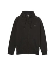 TIMBERLAND E-R BASIC Sweatshirt mit Rei&szlig;verschluss und Kapuze Schwarz/Pflaster - Sweatshirts Herren - 3