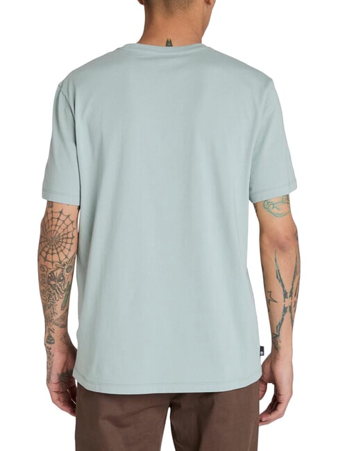 KBEC RIVER Kurzarm-T-Shirt Silberblau - Herren-T-Shirts