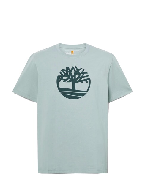 KBEC RIVER Kurzarm-T-Shirt Silberblau - Herren-T-Shirts