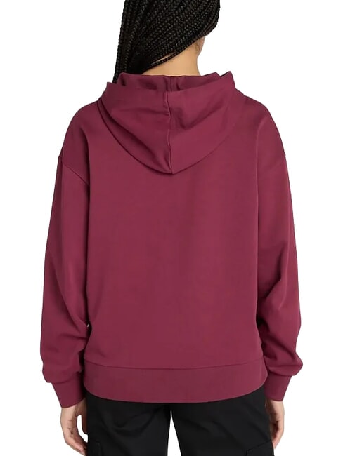 STACK LOGO Kapuzenpullover Burgund - Sweatshirts Damen