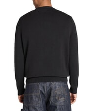 TIMBERLAND GRAPHIC Rundhalspullover SCHWARZ - Herrenpullover - 2