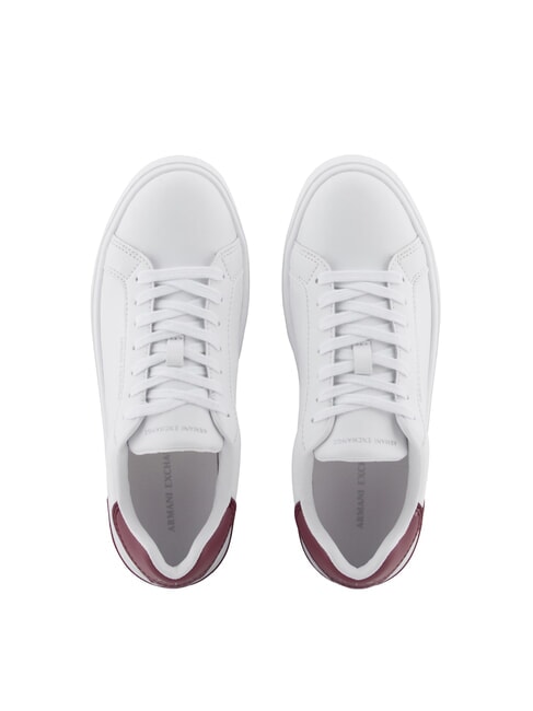 A|X Ledersneaker optisches Wei&szlig; + Nut - Damenschuhe