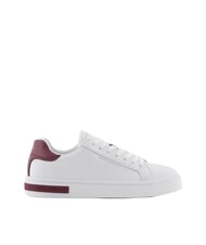 ARMANI EXCHANGE A|X Ledersneaker optisches Wei&szlig; + Nut - Damenschuhe - 2