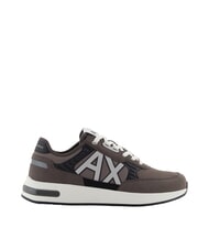 ARMANI EXCHANGE DUSSELDORF Turnschuhe Mann Dunkelgrau + Treibholz + Schwarz - Herrenschuhe - 2