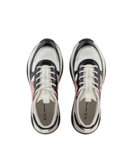 ARMANI EXCHANGE A|X Klobige Turnschuhe Black+Petal Pop - Damenschuhe - 4