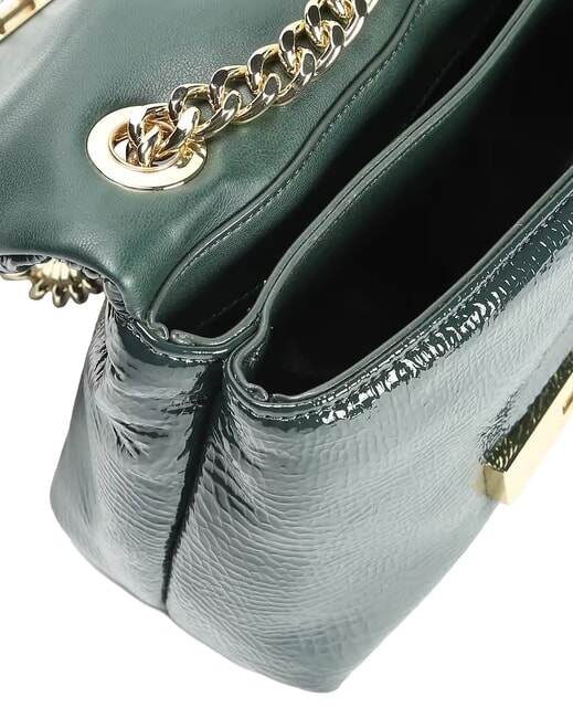 A|X Mikro-Schultertasche gr&uuml;n schlagen - Damentaschen