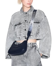 ARMANI EXCHANGE SMALL HOBO Schultertasche Himmelskapit&auml;n - Damentaschen - 5