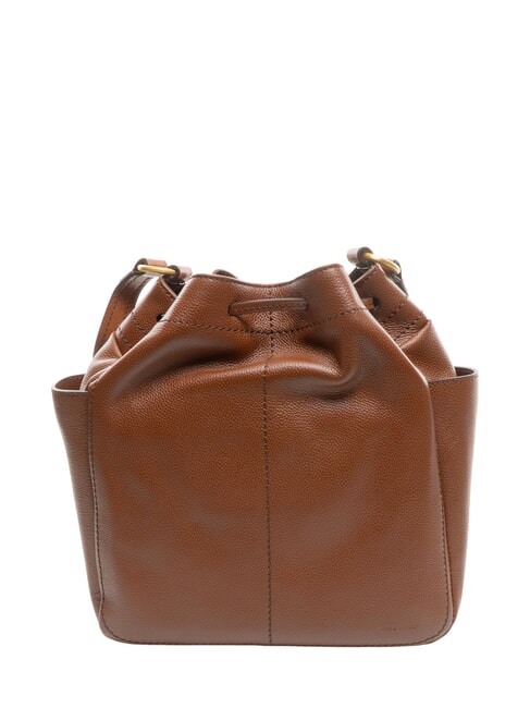 LETIZIA Lederbeutel BRAUN - Damentaschen