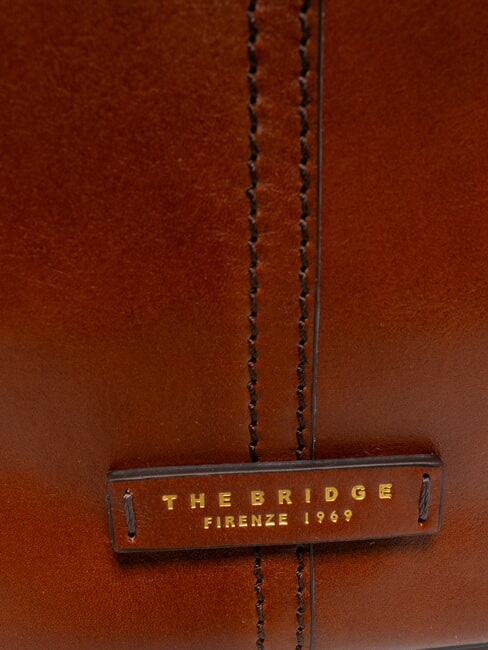 LISA Einkaufstasche aus Leder BRAUN - Damentaschen