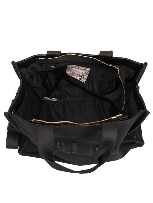 CANVAS Handtasche mit Schulterriemen SCHWARZ - Damentaschen