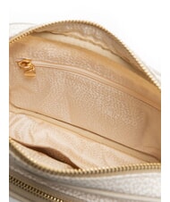 BORBONESE CAMERA CASE SMALL ECO LINE  Schultertasche wei&szlig;e Baumwolle - Damentaschen - 5