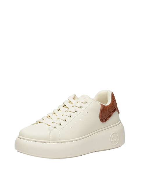 SUPER MINI-TUMBLED Turnschuhe Cremewei&szlig; + Kokosnussschale - Damenschuhe