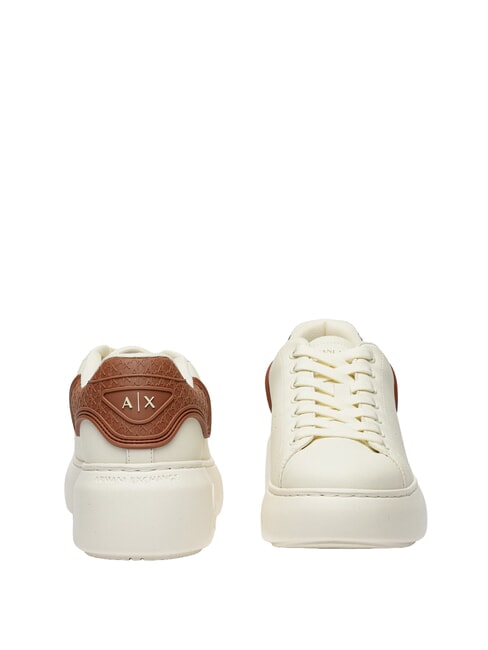 SUPER MINI-TUMBLED Turnschuhe Cremewei&szlig; + Kokosnussschale - Damenschuhe